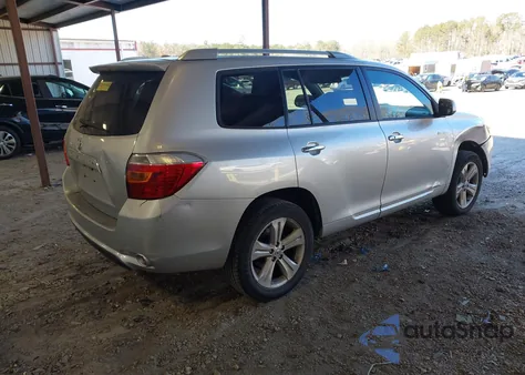 2010 Toyota Highlander Limited V6 z USA, uszkodzony, nr VIN 5TDYK3EH4AS001390